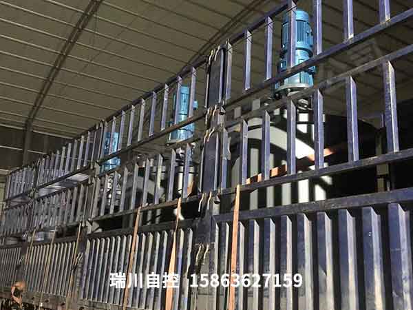 临沂搅拌机装车发货现场
